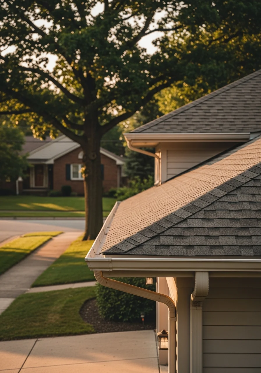 Defiance home exterior showing quality workmanship and neighborhood setting.