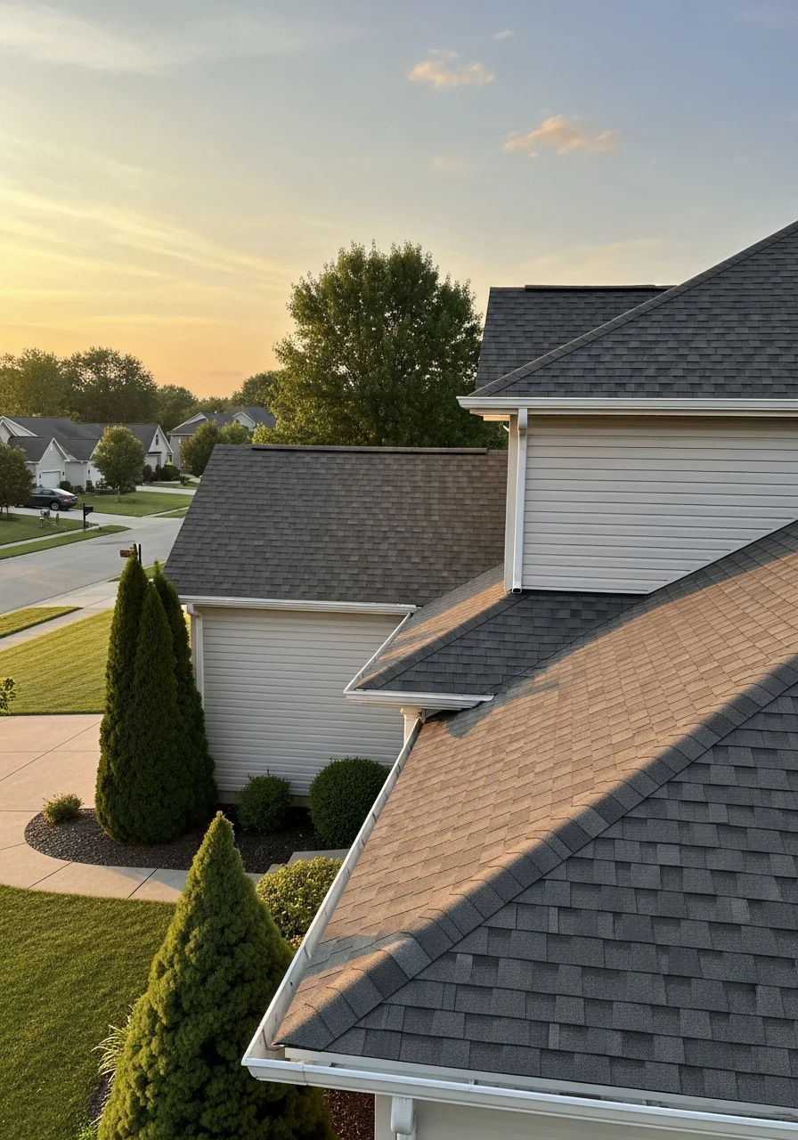 Warsaw home exterior showing quality construction and landscaping details.